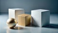 A Visual Guide to 3D Shape Volumes Cube Rectangular Prism Sphere and Cylinder Royalty Free Stock Photo