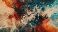 Visual interpretation of chronophobia, showing a distorted sense of time and fear of aging