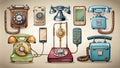 A Visual Journey Through Smartphone Evolution From PocketSized Pioneers to Powerful Modern Devices Royalty Free Stock Photo
