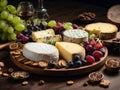 exhibition of the most exquisite cheeses, ready to be savored and admired