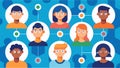 A visual pattern recognition task where individuals must identify the odd one out in increasingly complex patterns