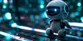 Visual representation of advanced chatbot technology powered by artificial intelligence software.