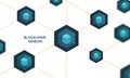 Blockchain Genesis Network Royalty Free Stock Photo