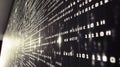 Visual Representation of Data Patterns in a Modern Digital Environment Royalty Free Stock Photo
