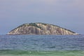 Cagarras islands view of ipanema beach Royalty Free Stock Photo