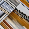 A visual symphony of geometric abstraction, with precise angles, clean lines, and geometric forms that convey a sense of order a
