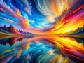 A Visual Symphony of Gradual Evolution: Exploring Smooth Transitions, Evolving Shapes, and Colors in an