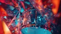 A visual symphony of sound this footage translates the beats and cadences of drums into a hypnotizing display of