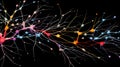 Visualization of active neural connections exploring the dynamic world of brain activity