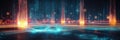 Visualization of antibodies attacking pathogens in a dynamic digital environment showcasing intricate biological