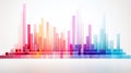 visualization data white background