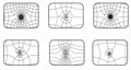 Visualization of implicit plane curves - vector design of electromagnetic field curvature lines