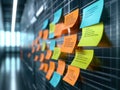 Visualize Agile project management concept with digital task boards and sprint planning workflow automation Illustrate successful