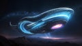 cosmic serpent elegance: a futuristic exploration. ai generated