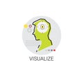 Visualize Technology Digital Visualization Icon