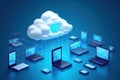 Visualizing Cloud Computing Through Multiple Device Interactions