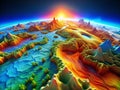 Visualizing Complex Thermal Profiles A 3D Computer Simulation of Temperature Distribution Across MultiLayered