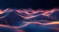 Visualizing Data, Abstract Waves of Points in Motion