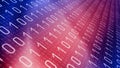 Visualizing data in binary background discovering the power of binary code in data visualization Royalty Free Stock Photo