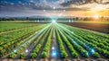 Visualizing Data for Enhanced Crop Management A Holographic Interface for Smart Farms AI generated