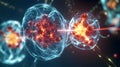 Visualizing Atomic Energy Fusion and Fission Transformation