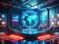 Visualizing Global Network Security A RetroFuturistic Cybersecurity Command Center for Threat Monitoring and Response