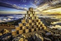 Visualizing Haleakala National Parks Business Hierarchy A Maui Wooden Cube Organizational Chart