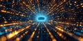 Explore the Futuristic Data Stream with Quantum Energy Burst and Digital Connectivity
