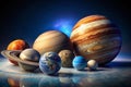 Visualizing the Immensity of Our Solar System A Stunning Architectural Scale Model Photography Showcase