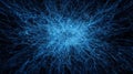 Visualizing infection spread patterns using particle systems to enhance understanding of disease dynamics