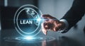 Understanding and implementing lean methodology for business process improvement and efficiency gains Royalty Free Stock Photo