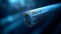 Visualizing Light Pulses Traveling Through Fiber Optics: A Stunning Time-Lapse Journey of Data