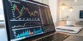 Visualizing Market Trends Interactive Financial Data Analysis on a Dynamic Forex Chart Interface for Informed