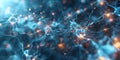 Visualizing Neural Connections: A Minimalist Illustration of Cognitive Links in Business Technology