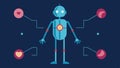Visualizing Progress An animatedstyle representation of a nanobot navigating through various human body systems e.g