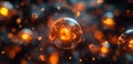 Visualizing quantum particles to depict superposition and entanglement with generative AI