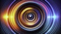 Visualizing Sonic Energy Concentric Circle Sound Waves Illustrate the Power of Music