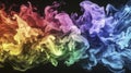 Visualizing sound color waves in air artistic display abstract environment enhanced perspectives