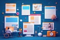 Visualizing Web Creation Journey
