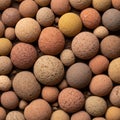 A visually appealing pattern, resembling natural pebbles or artificial clay Royalty Free Stock Photo