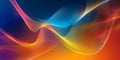 A visually immersive abstract background with pulsating radial light waves, emanating from a glowing