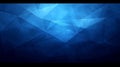 Abstract Blue Geometric Background with Polygonal Network Royalty Free Stock Photo