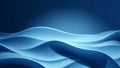 Abstract Blue Wave Background Royalty Free Stock Photo