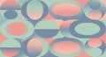 Abstract Geometric Pattern in Pastel Colors Royalty Free Stock Photo