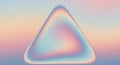 Pastel holographic triangle gradient background Royalty Free Stock Photo