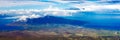 Visually stunning high-view panorama of Maui