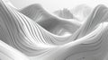 Dynamic Abstract Lines Set in 3D Render Royalty Free Stock Photo