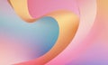 colorful abstract background with curved curve