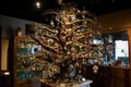 visually stunning and unique tree, with unusual ornaments and decorations