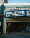 Visulite Cinemas vintage sign, Staunton, Virginia